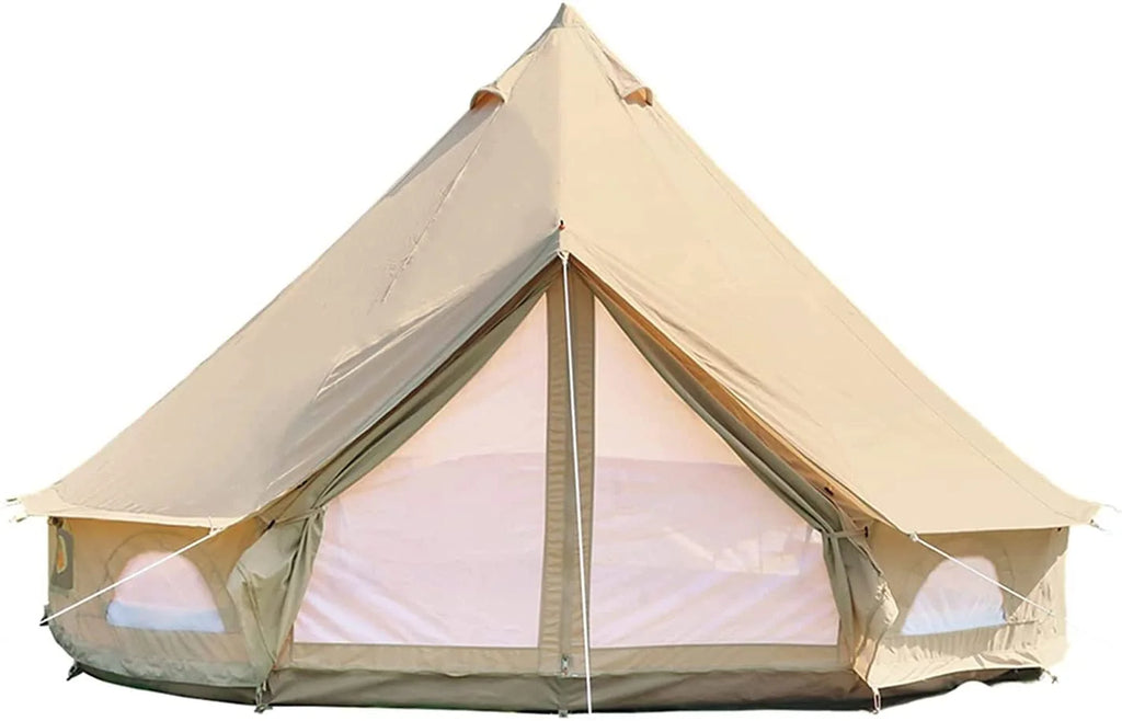 9.8ft Waterproof Cotton Canvas Bell Tent M7681