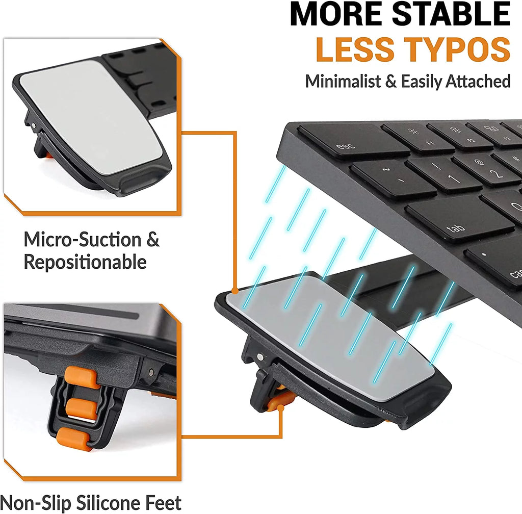 Adjustable Tilting Computer Keyboard Stand with Non-Slip feet L10280