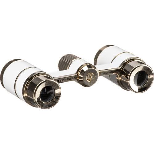 White/Gold 3x18 Opera Glasses Q99040