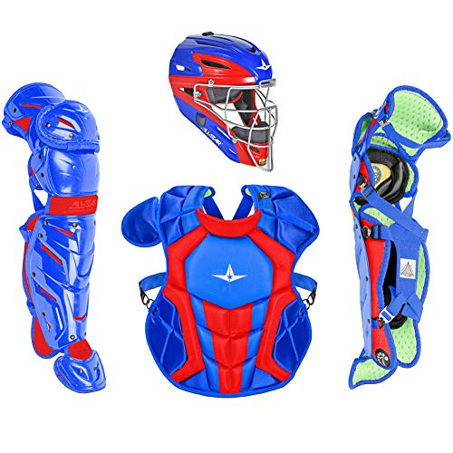 Baseball Catching Equipment Kit with Helmet, Chest Protector, Leg Guards G321342