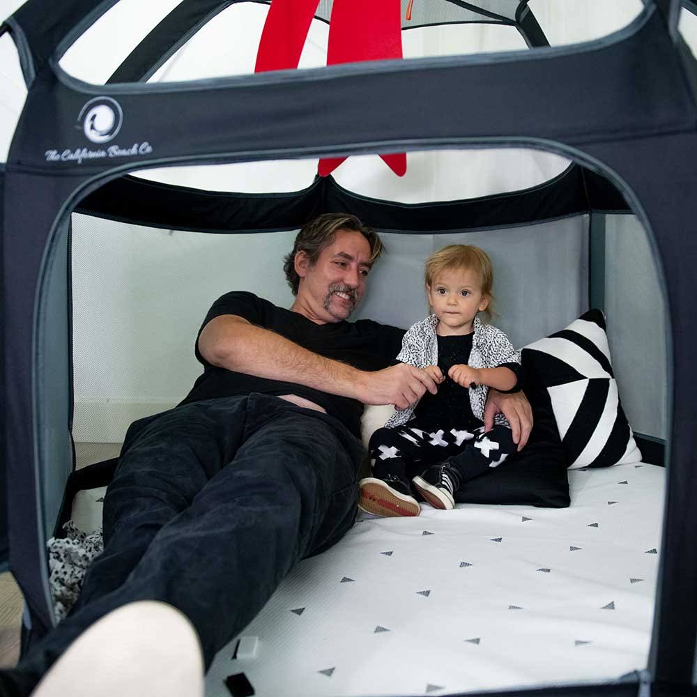 Pop-Up Kids Playpen Tent Midnight Black R8219