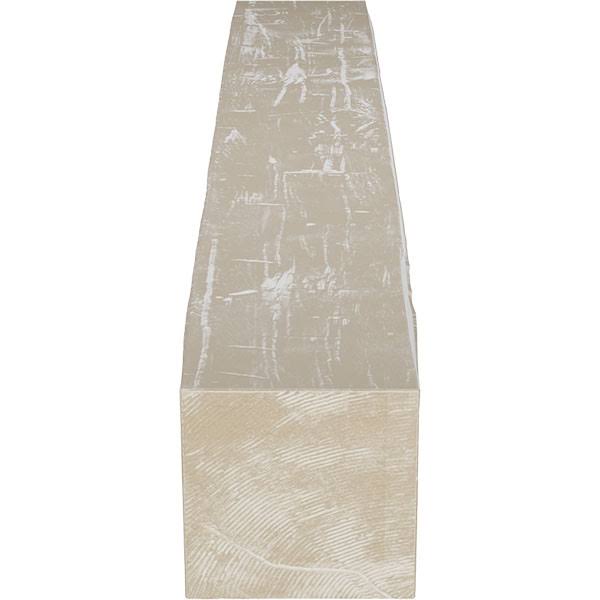 White Washed Faux Wood Fireplace Mantel M6545