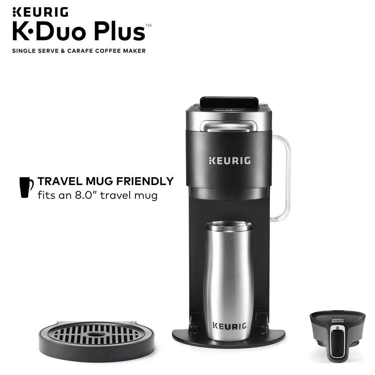 Single Serve & Carafe Coffee Maker U8681