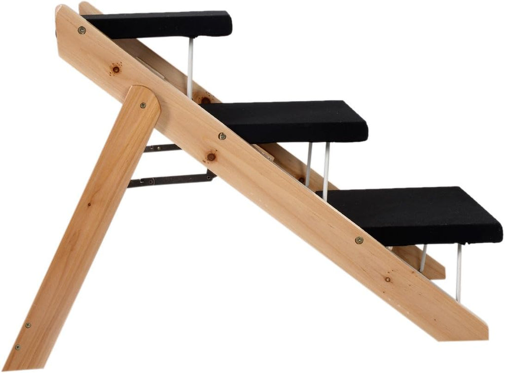 Folding Wooden Pet Ramp Stairs X933275