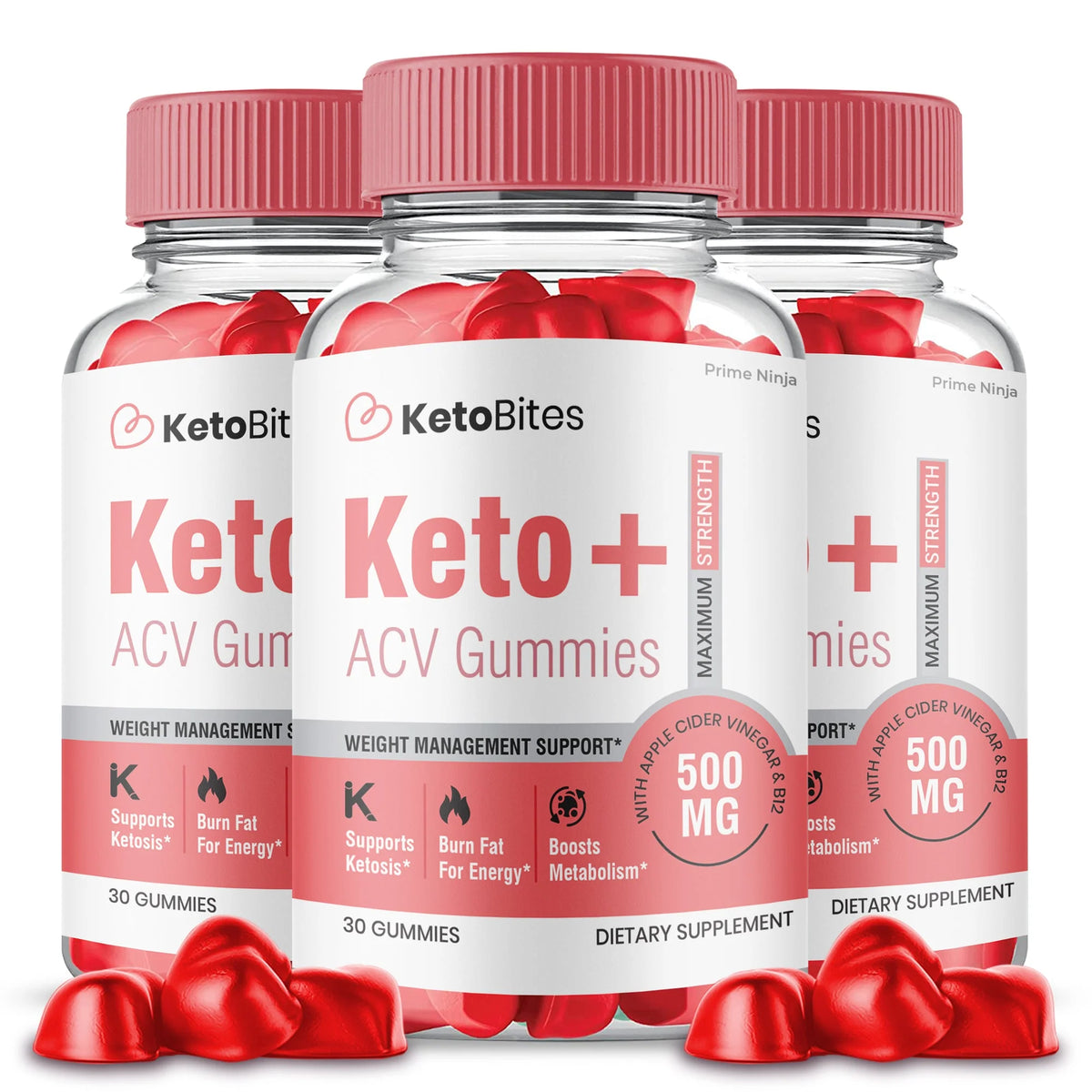 Keto Bites Gummies ACV 3 Pack M152916