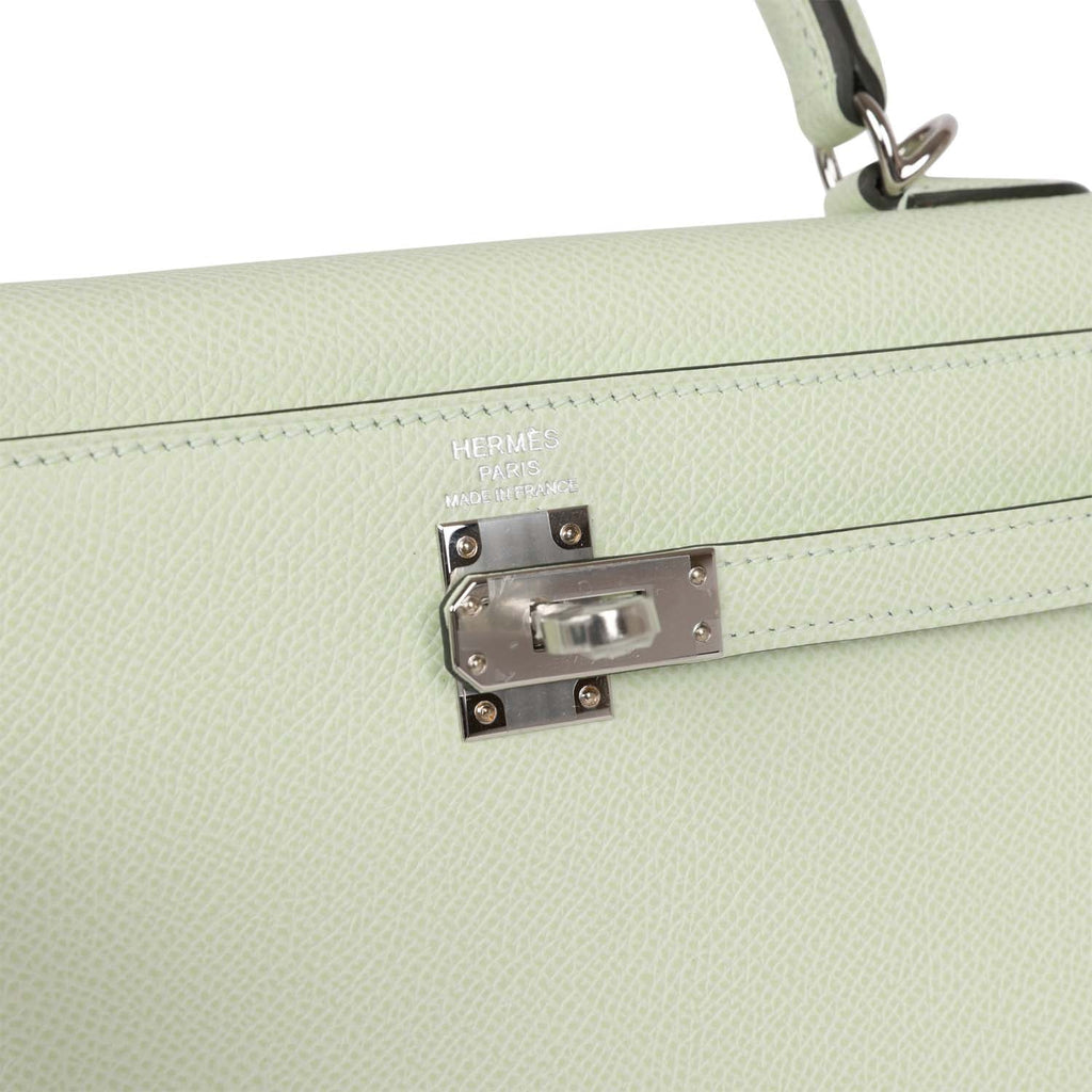Vert Fizz Epsom Leather Handbag F2447
