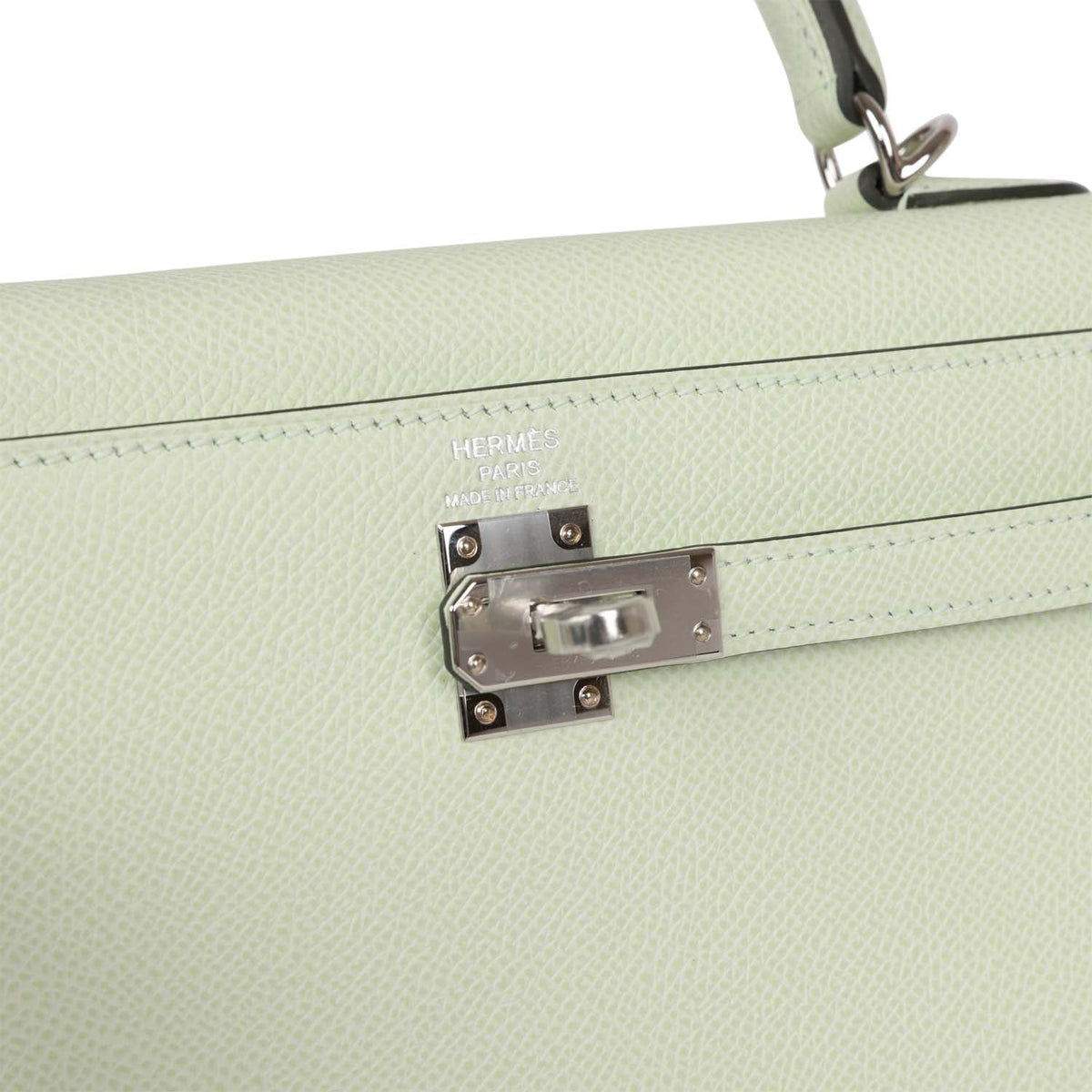 Vert Fizz Epsom Leather Handbag F2447