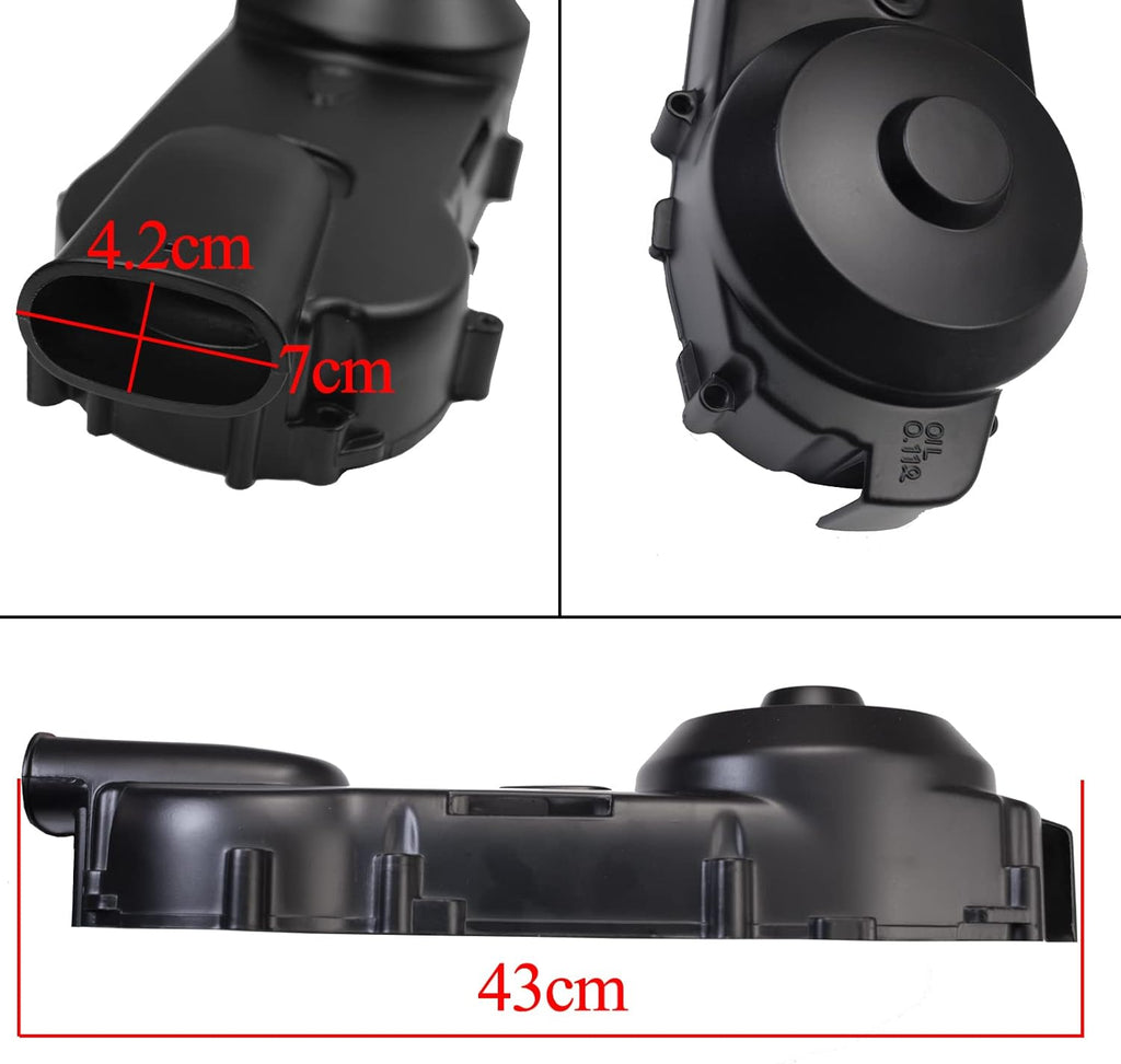 Transmission Cover Assembly for GY6 125CC-150CC Engine Scooter ATV Moped Pack of 2 T7124