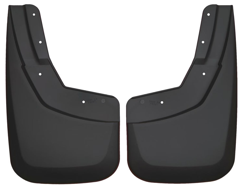 Black Rear Mud Guards for 07-13 Chevrolet Avalanche with Z71 package Y634