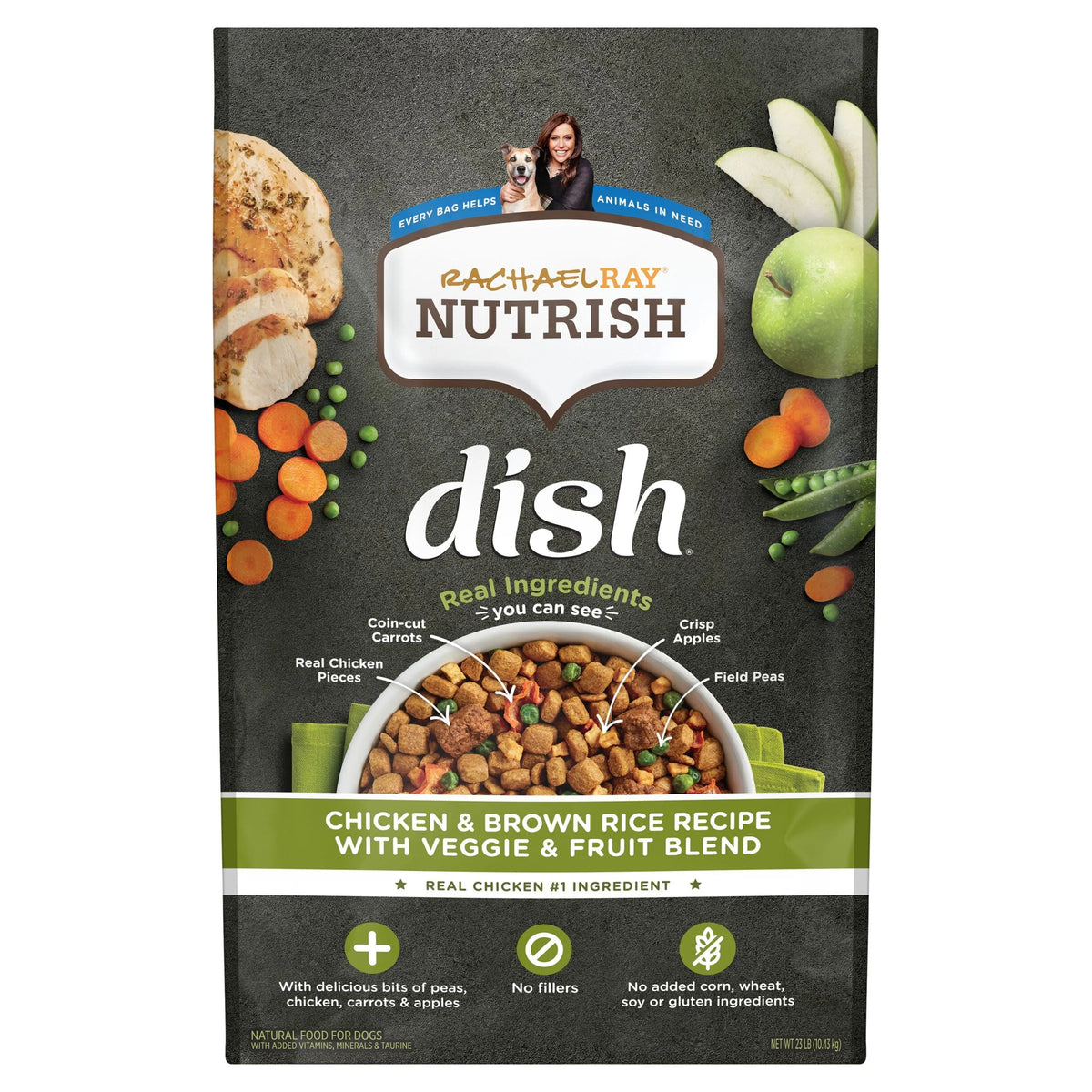 23 lb. Dry Dog Food with Chicken & Brown Rice D709053