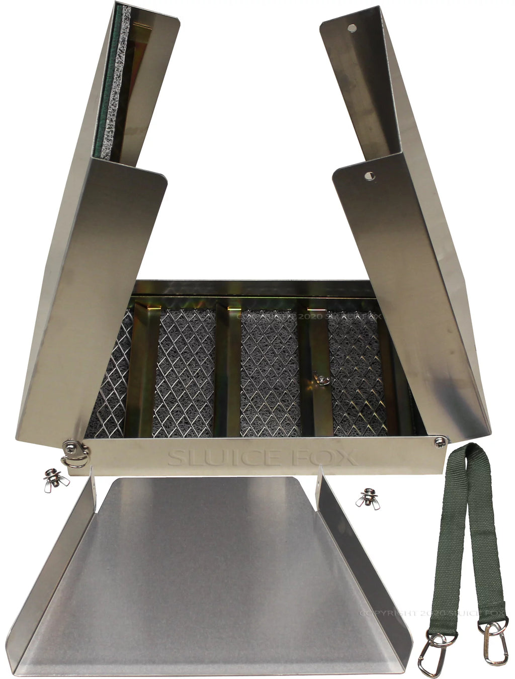 Complete Gold Mining Kit with 50 inch Gold Sluice Box X470