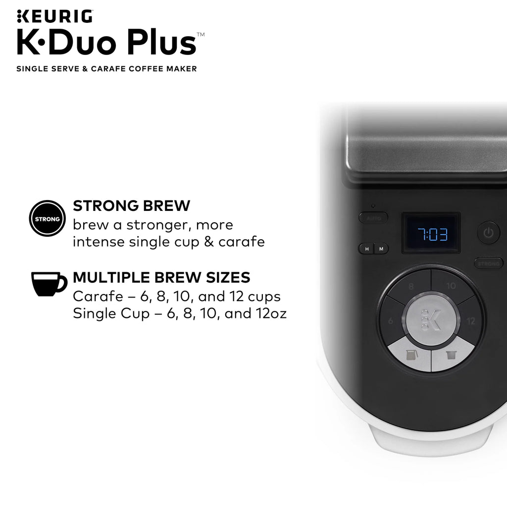 Single Serve & Carafe Coffee Maker K376