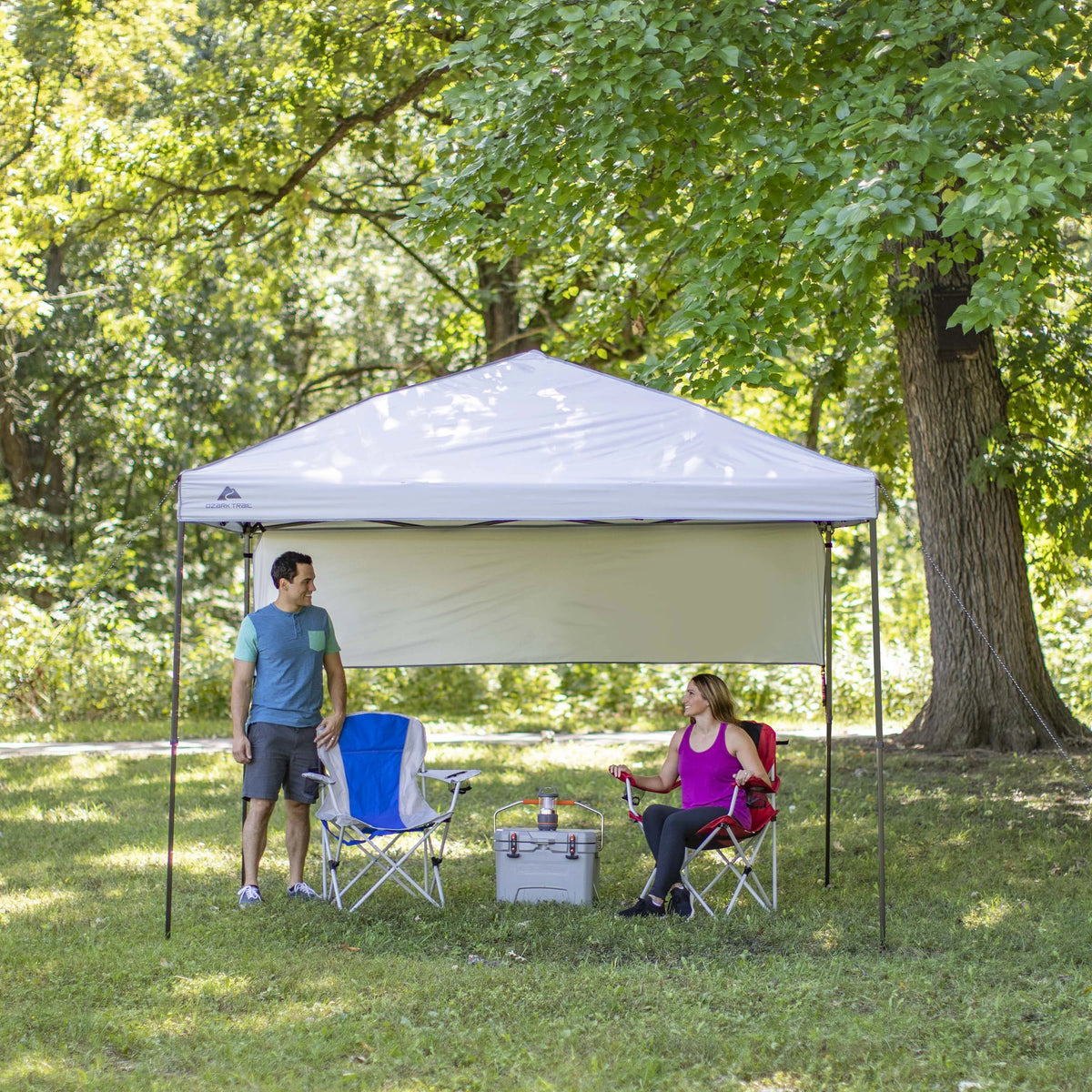 8' x 10' Gray Instant Outdoor Canopy G21684