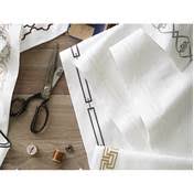 White Stanza Sateen Flat Sheet Twin/Twin XL L996