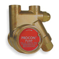 112 GPH Brass Stainless Steel Rotary Vane Pump Head K21716