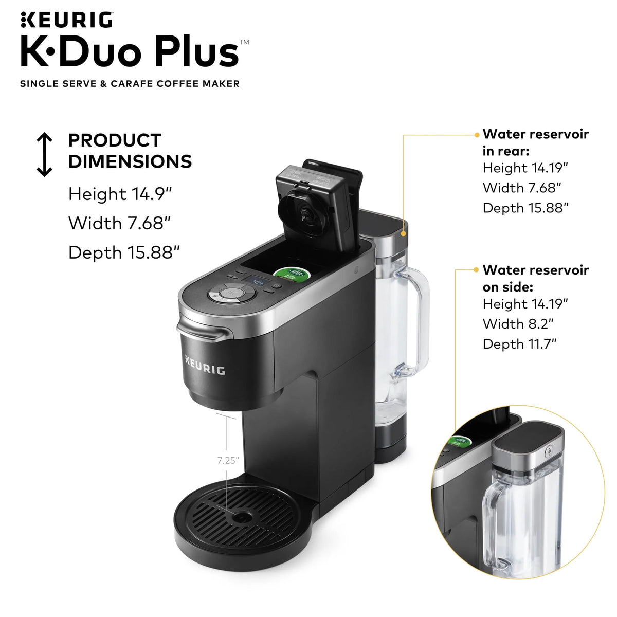 Single Serve & Carafe Coffee Maker K376