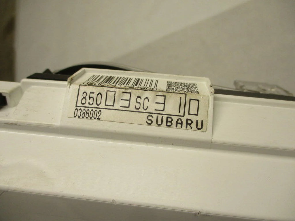 Pre-Owned Subaru Forester Speedometer Cluster MPH U342465