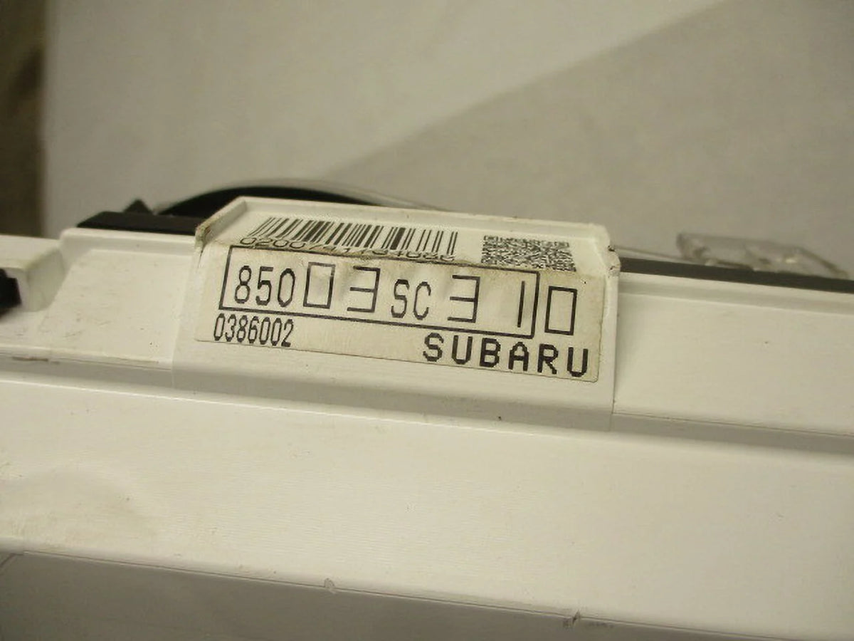 Pre-Owned Subaru Forester Speedometer Cluster MPH U342465