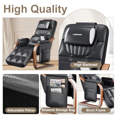 4D Zero Gravity Shiatsu Heating Massage Recliner Chair L29484