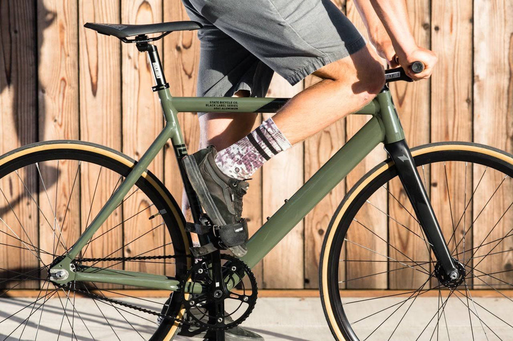 Army Green Track Bike 49 cm Riser Bar I96534