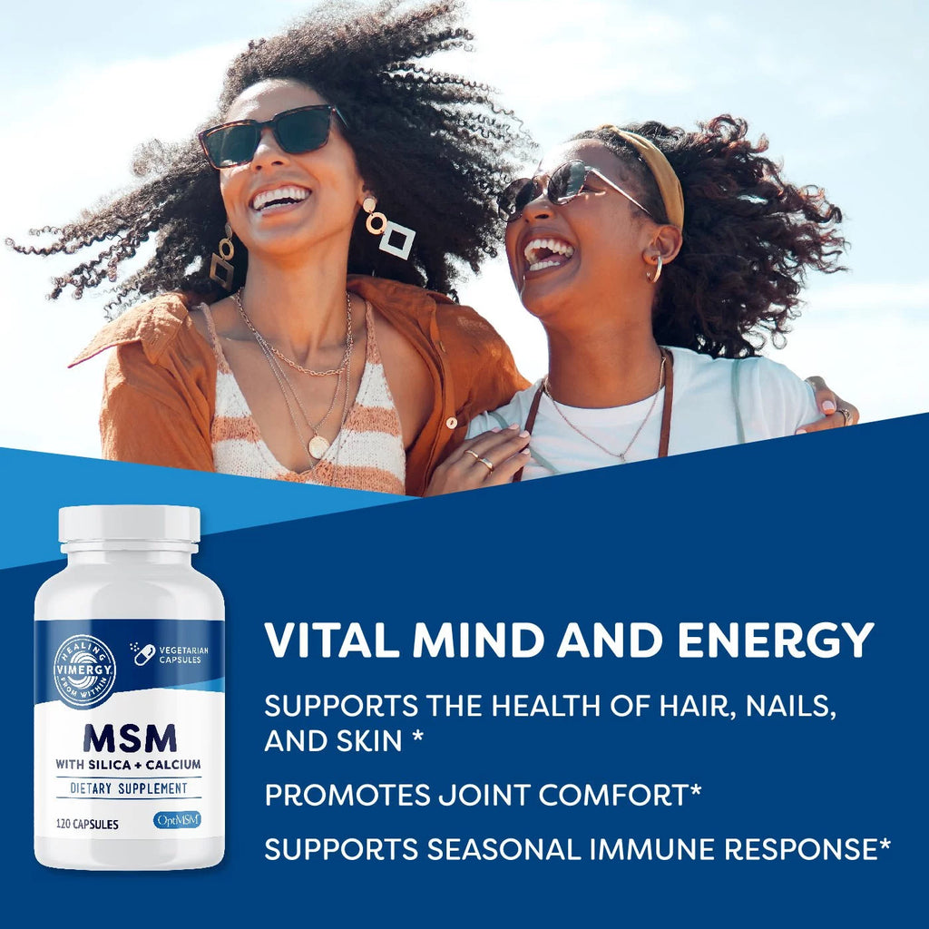 MSM with Silica + Calcium Capsules Y3993