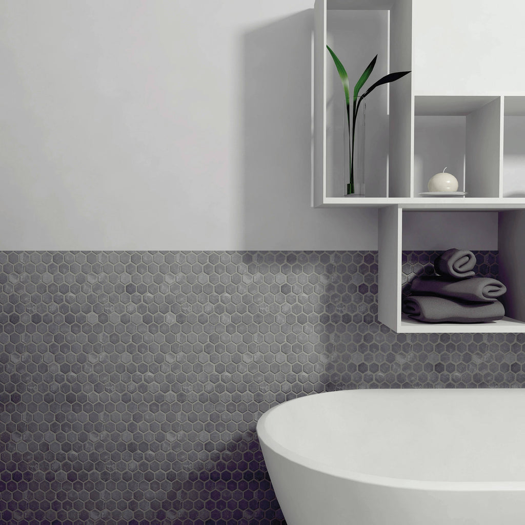 Mosaic Hexagon Stone Tile M59672