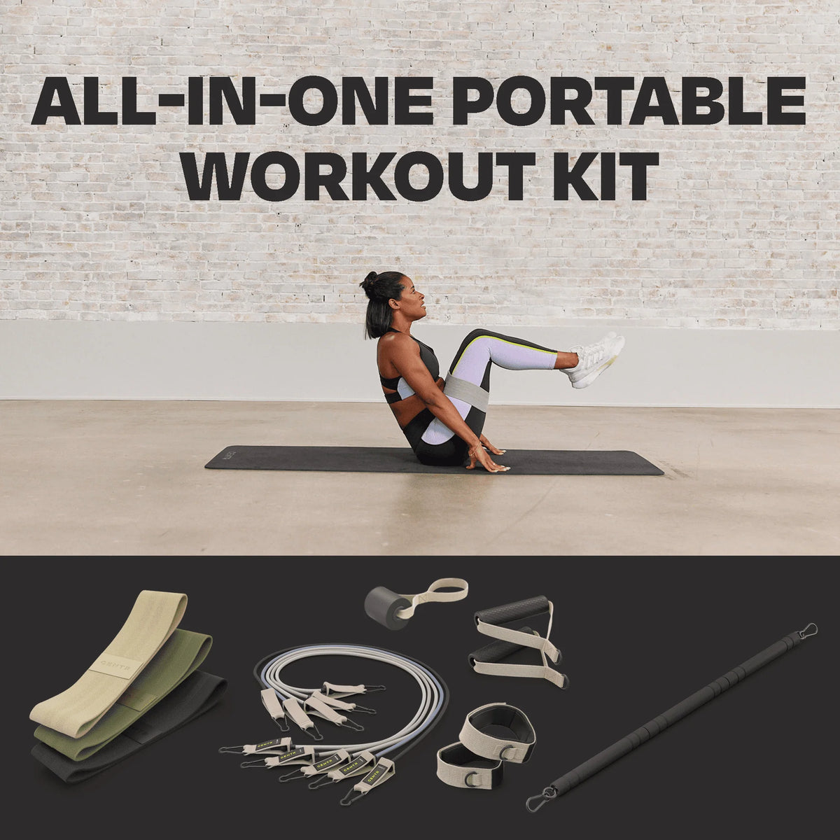 14 Piece Resistance Bands and Attachments Set P186727