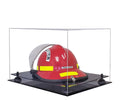 Clear Acrylic Display Case Large Rectangle Box with Black Risers 18 x 14 x 12 N37450