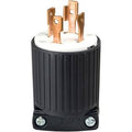 30 A 125/250 V Black and White Locking Electrical Plug V883