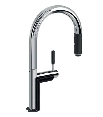 Perfeque Pull Down Kitchen Faucet with Metal Lever Handle C441456