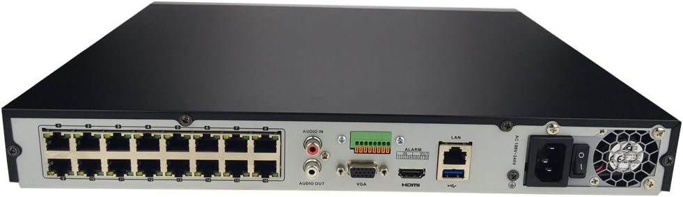 16CH POE NVR for IP Camera V7972