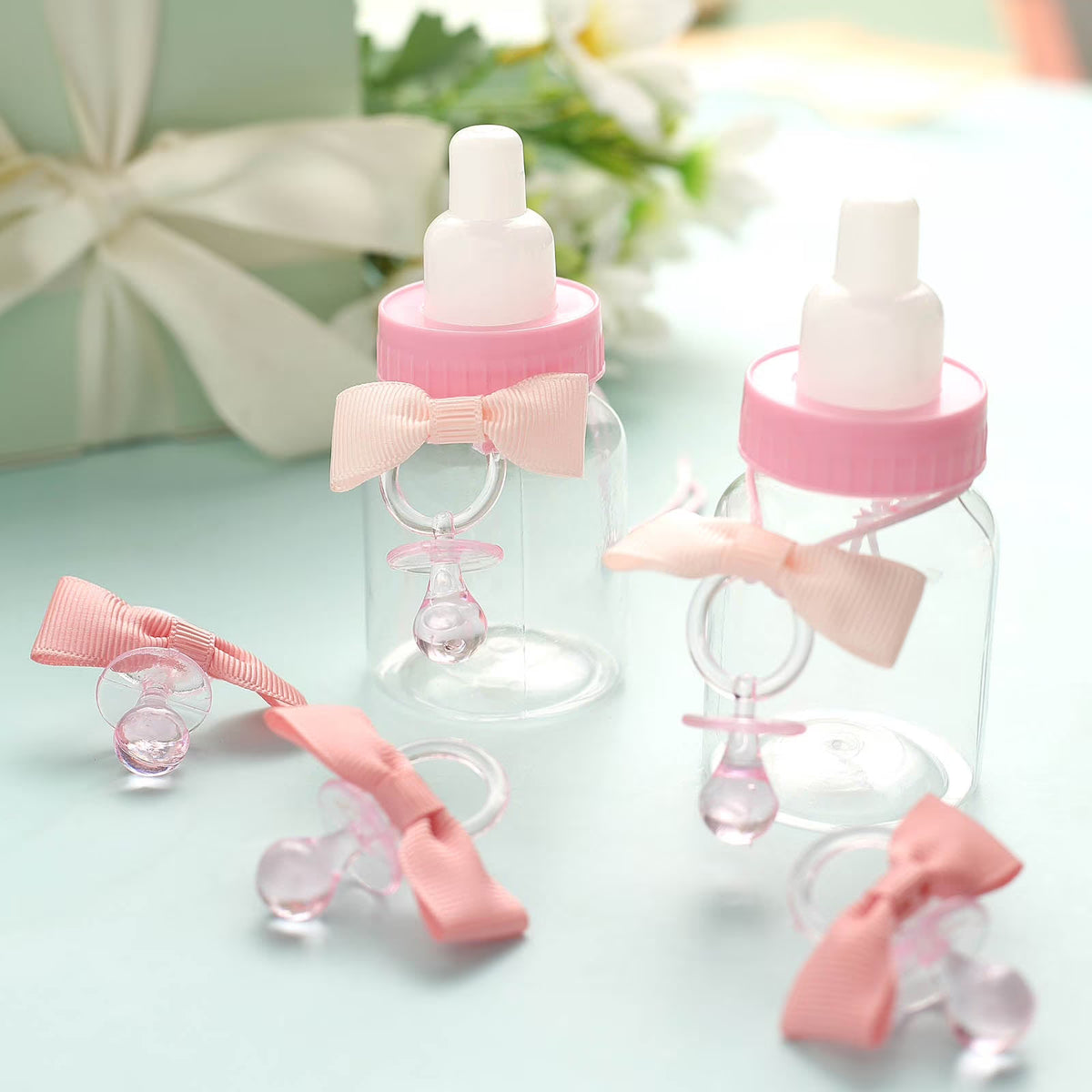 Pink Baby Pacifiers 144/pk D9134