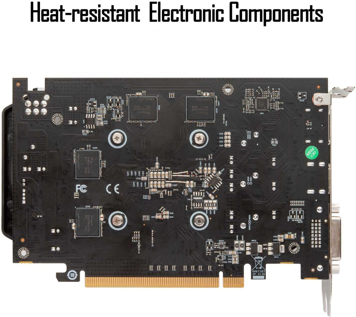 4GB GDDR5 128 Bit Graphics Card with Dual Fans C545928