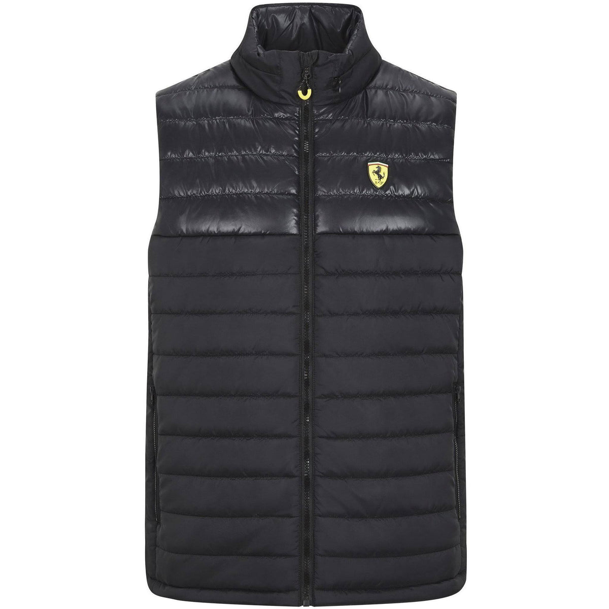 Black Red Padded Vest N8160