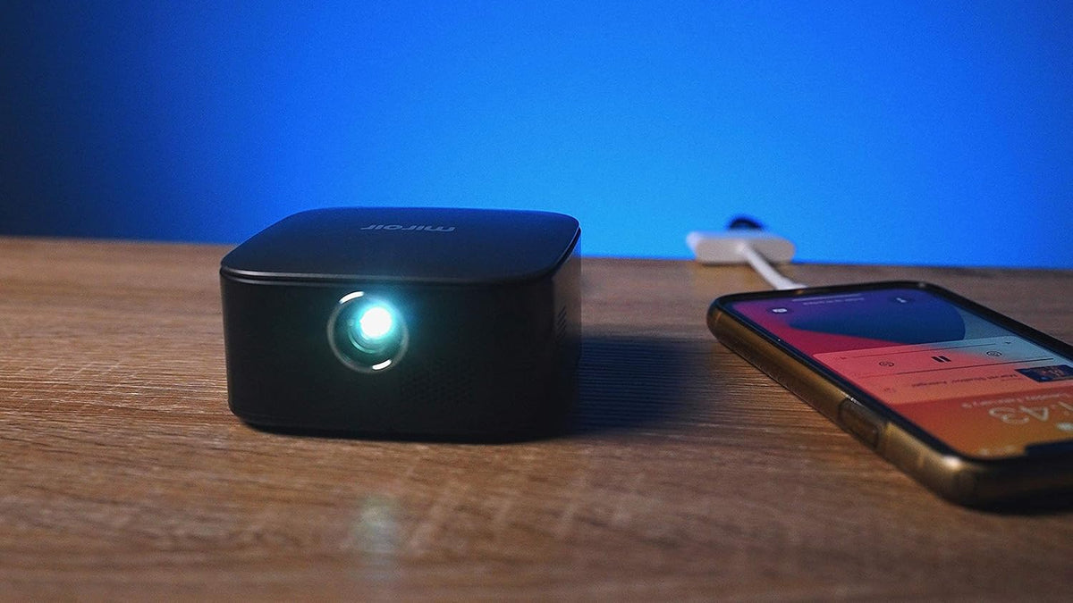 Portable LED Mini Projector with HDMI & Speakers A239819