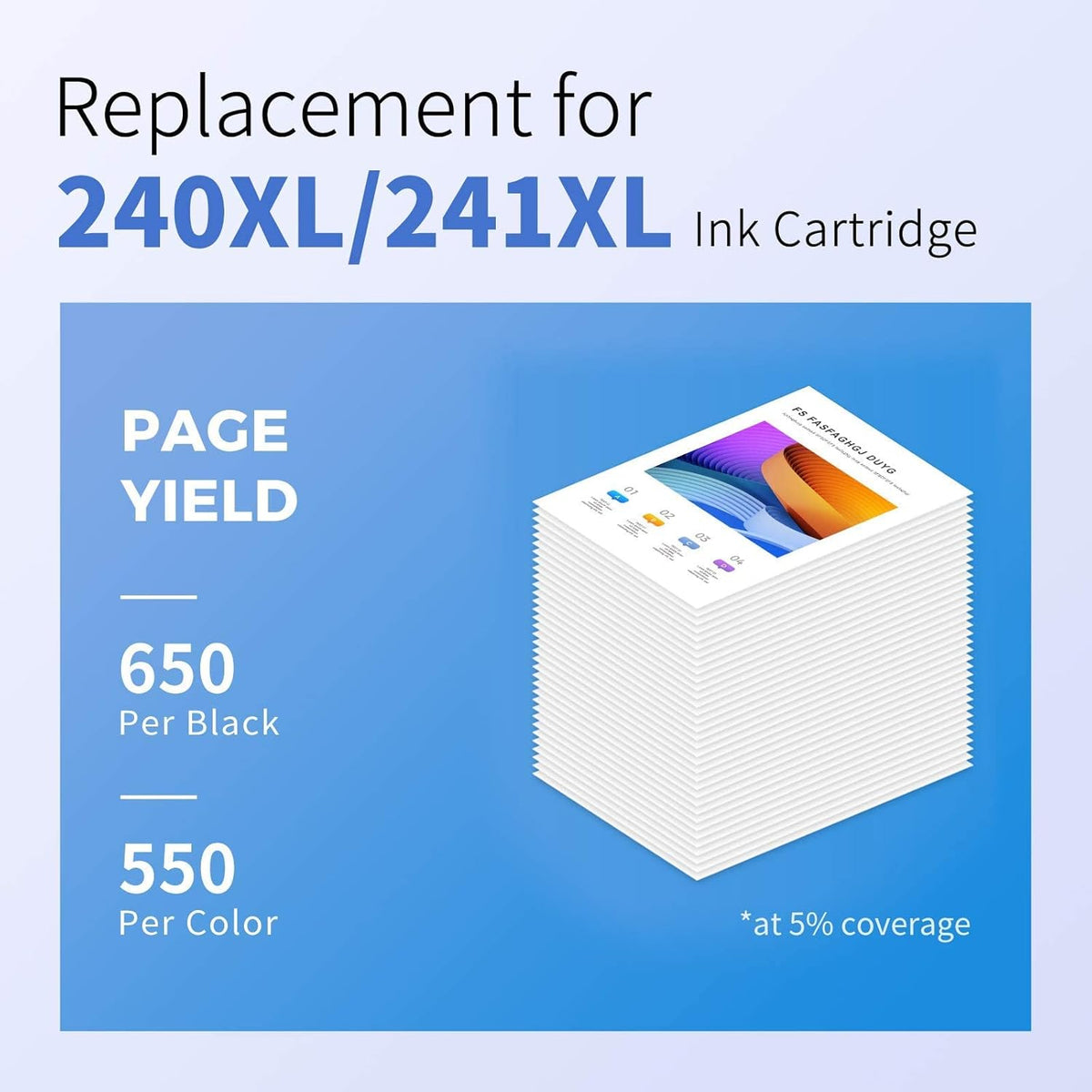 4-Pack Remanufactured Ink Cartridge (3 Black, 1 Tri-Color) O132847