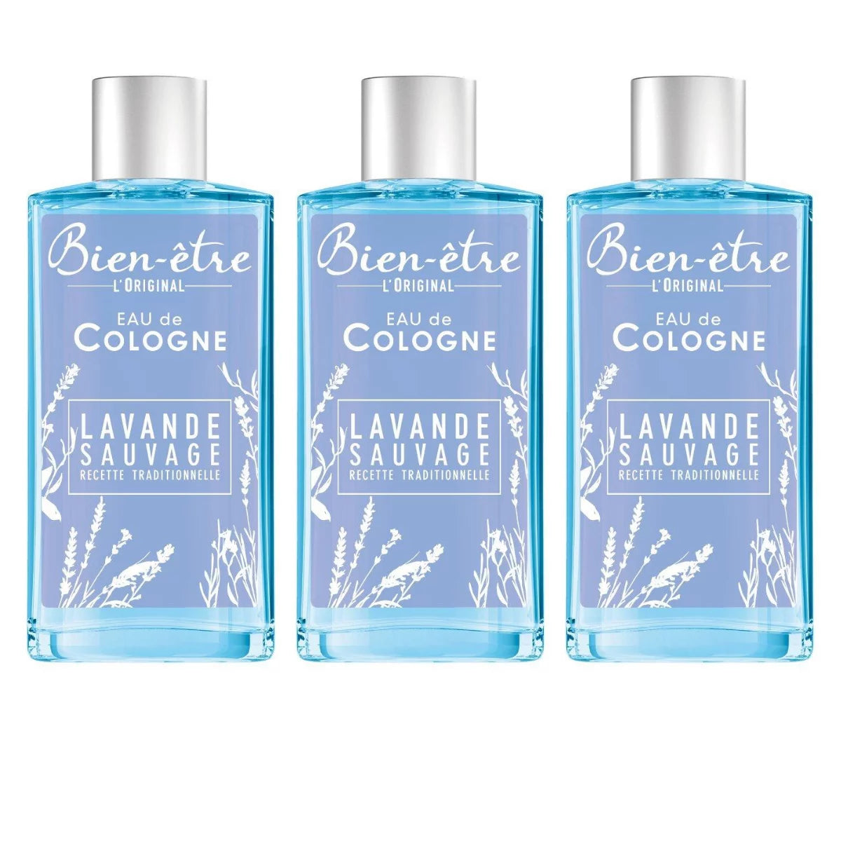 Eau De Lavande Sauvage 250ml Pack of 3 B759