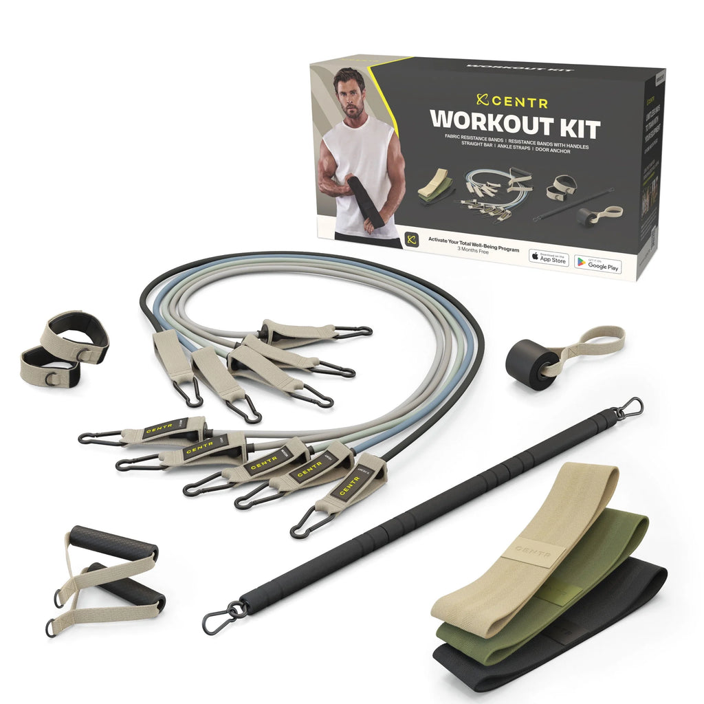 14 Piece Resistance Bands and Attachments Set P186727
