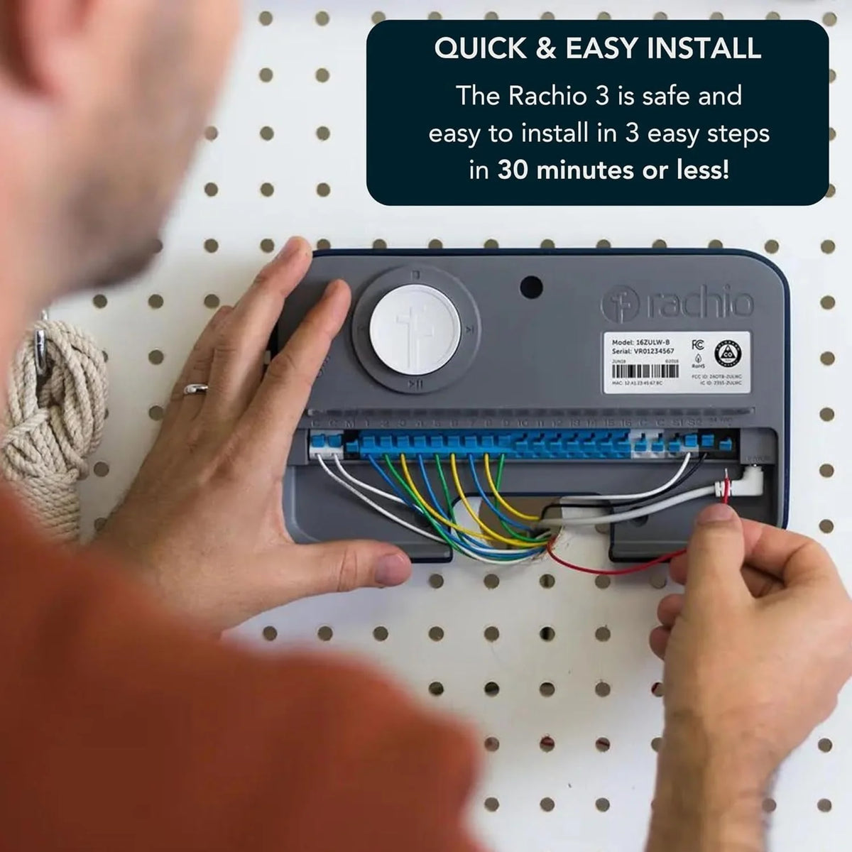 Wi-Fi Sprinkler Controller, 8-Zone Z17326