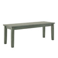 Dark Sea Green Dining Bench A9344