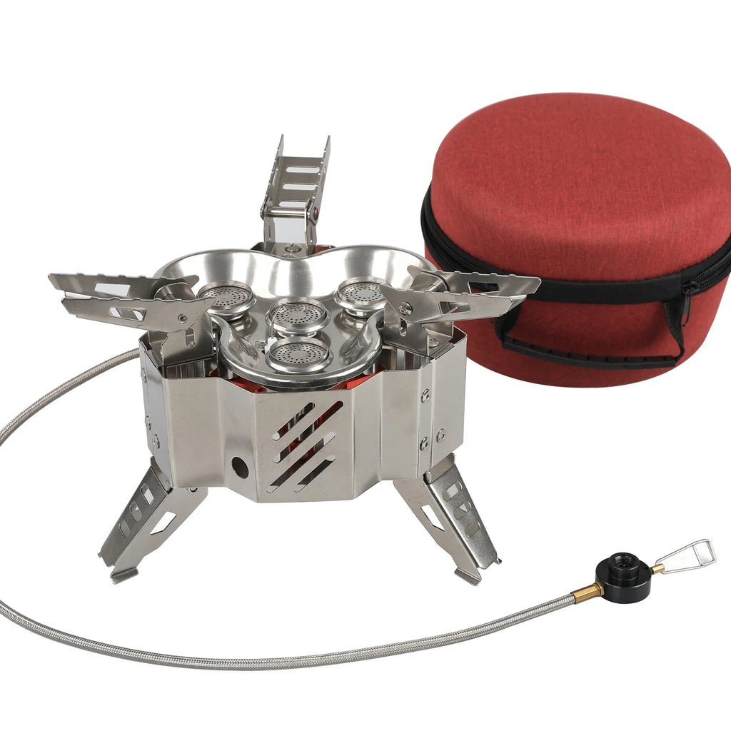 Ultralight Camping Gas Stove with Storage Bag V86944