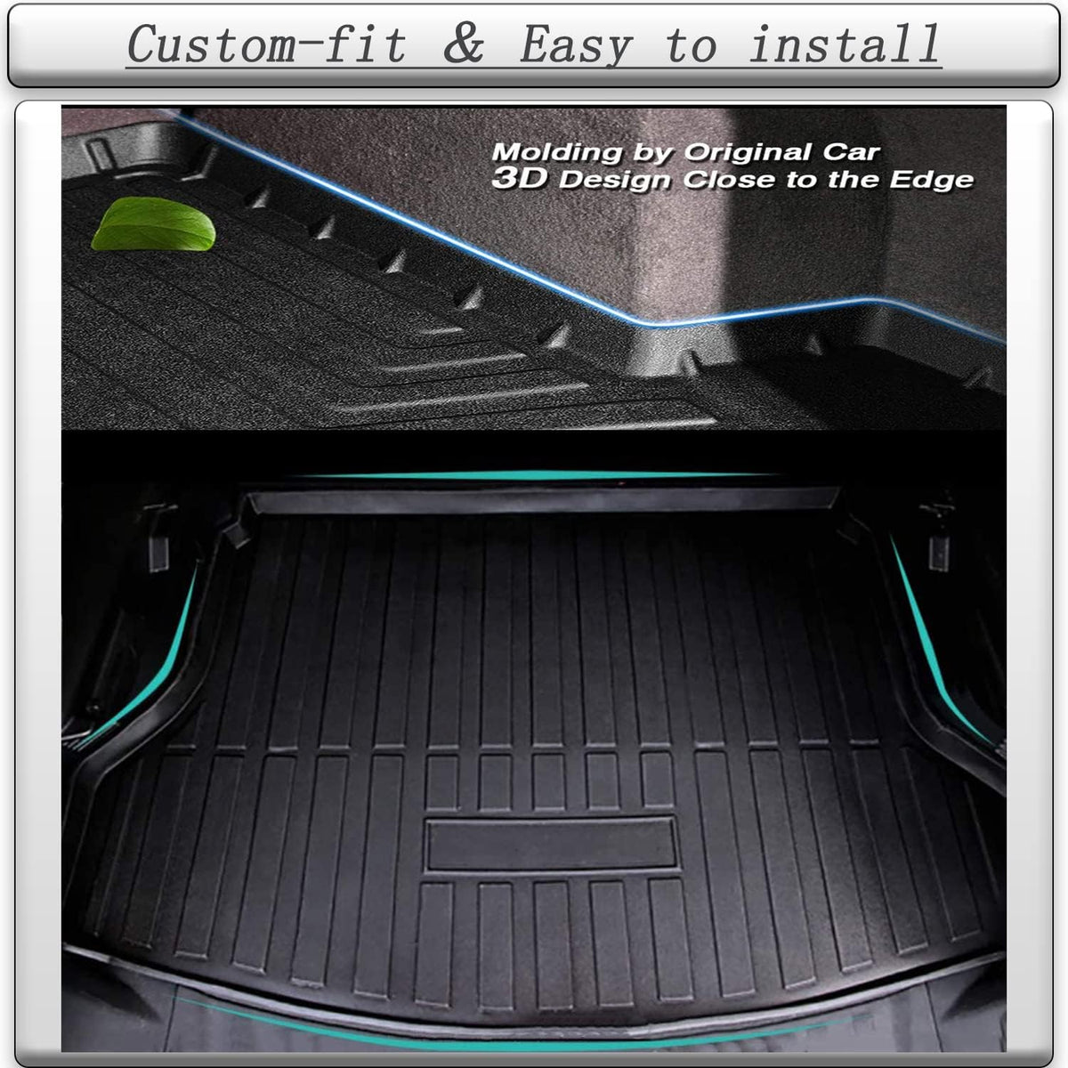 All-Weather Rear Trunk Tray Cargo Liner I72290