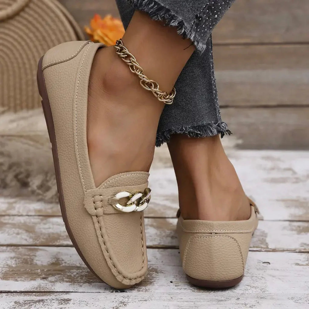 Leather Loafers F8193