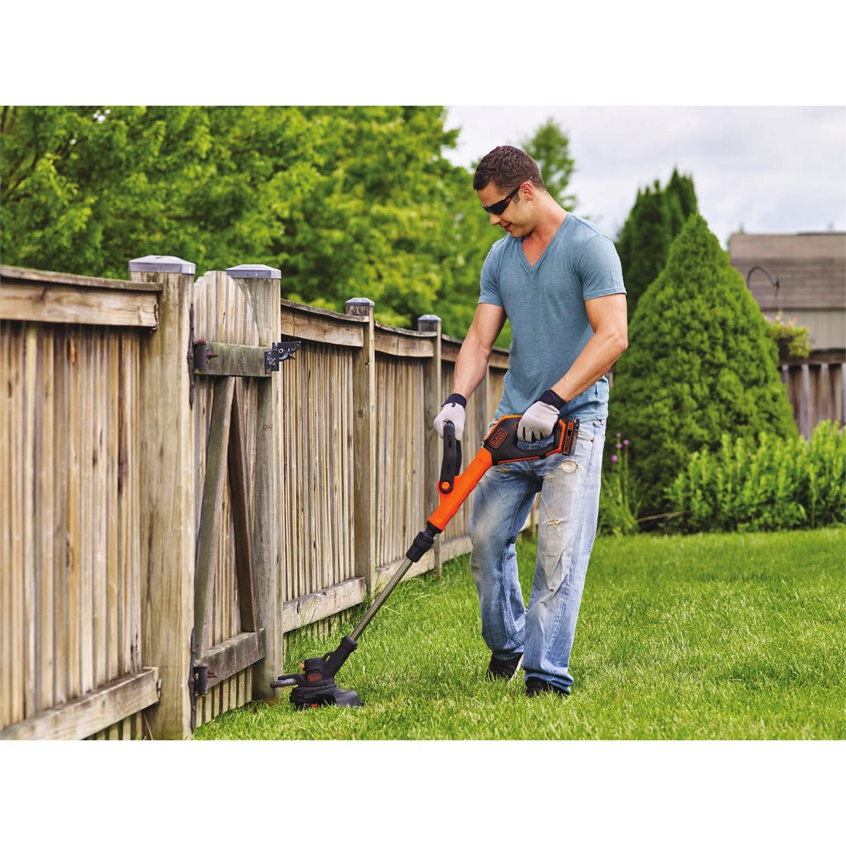 Cordless 2 Speed String Trimmer / Edger X5449