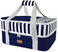 Blue Double Insulated Casserole Carrier Bag M28225