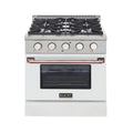 White Propane Gas Range Z8388