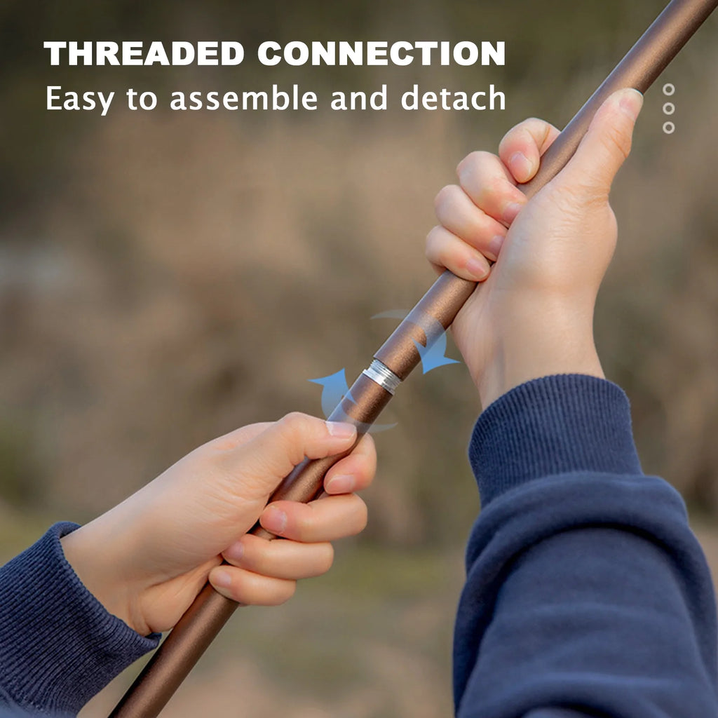 Portable Camping Folding Lamp Pole Lightweight Collapsible Aluminum Lantern Stand Light Hanger Holder Stick W13053