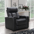 Black Power Reclining Theater Chair A369