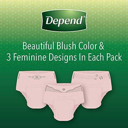 Blush Small 90 Count Disposable Incontinence Underwear R845