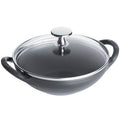 Cast Iron Wok with Lid R5561